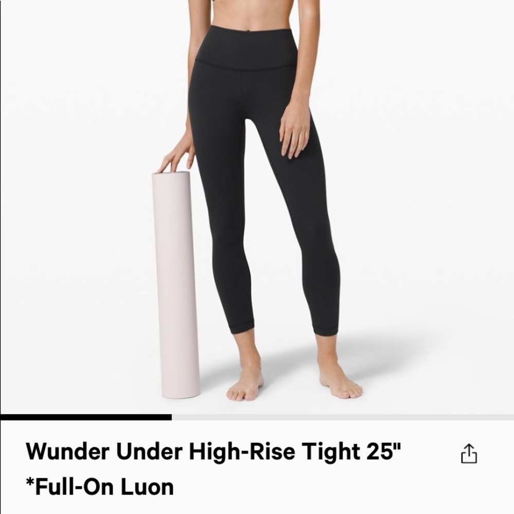 LULULEMON WUNDER UNDER HI-RISE